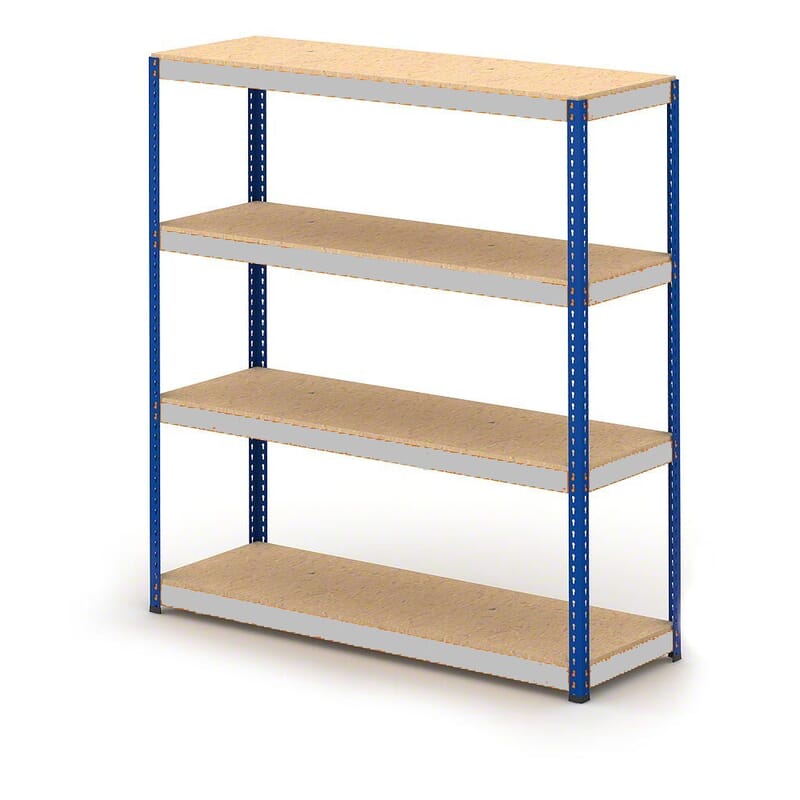 Easyfit Boltless Widespan Shelving, Mecalux Metal Point Shelving Systems